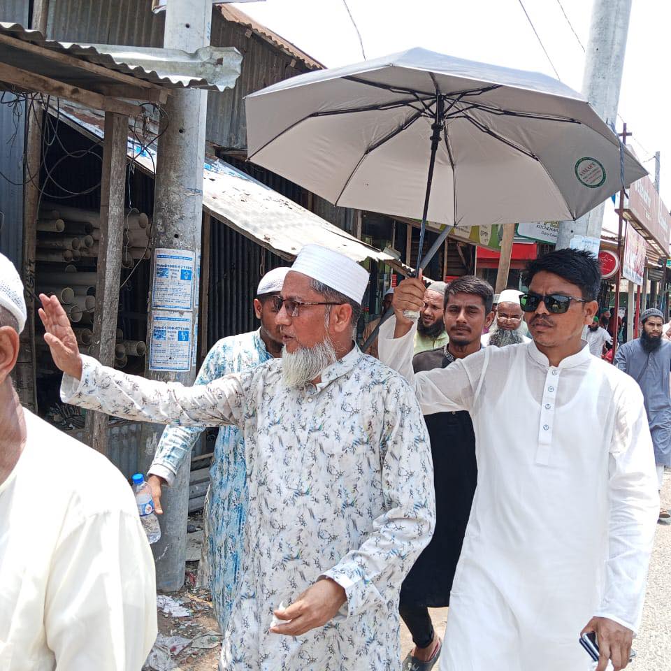 মানুষের পাশে, পরিবর্তনের পথে  সখিপুর মোল্লার হাটে ডা. মাহমুদ হোসেন বকাউল